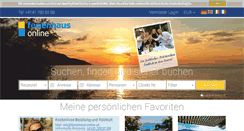 Desktop Screenshot of ferienhaus-online.ch