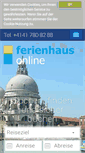 Mobile Screenshot of ferienhaus-online.ch